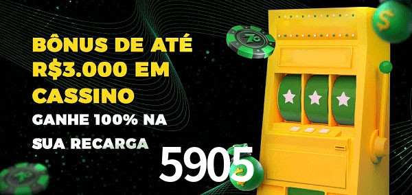 5905 melhor bônus de depósito